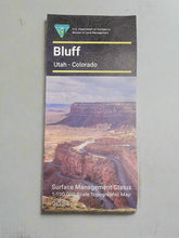 Bluff, Utah - 30x60 Minute BLM Surface Management Map